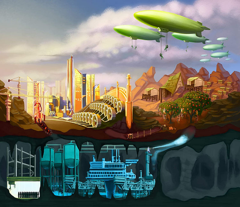 Stonemaier Games Euphoria: Build a Better Dystopia - Destination Retro