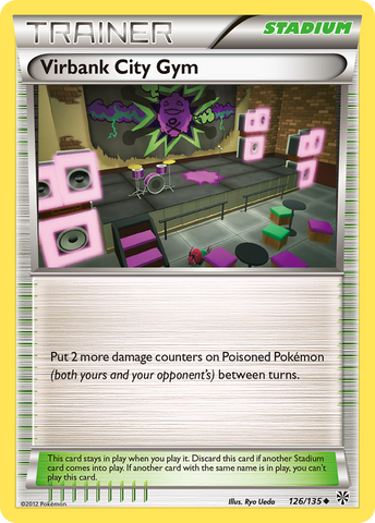 Virbank City Gym (126/135) [Black & White: Plasma Storm] - Destination Retro