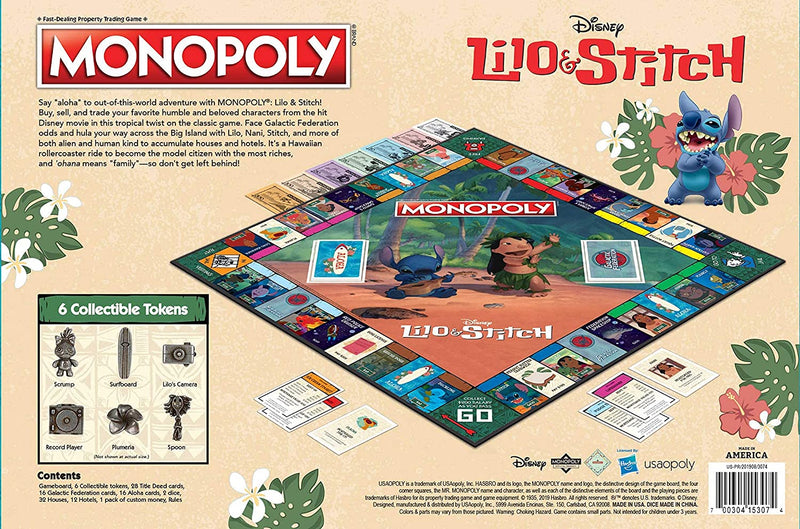 Monopoly - Lilo & Stitch - Destination Retro