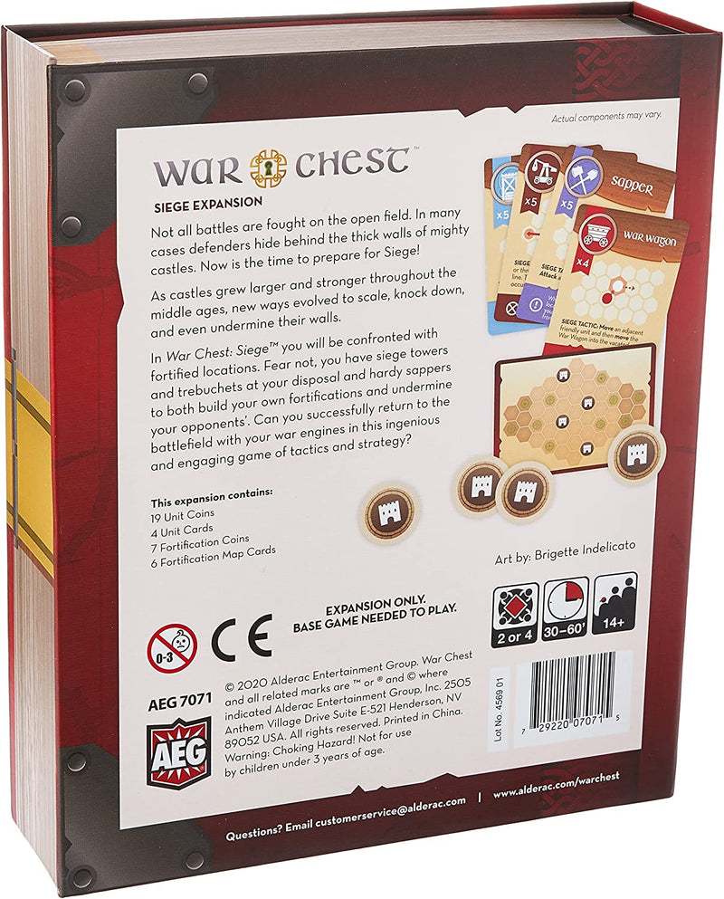 War Chest Siege Board Game Expansion - Destination Retro