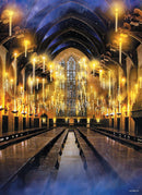 USAOPOLY Harry Potter Great Hall 1000 Piece Jigsaw Puzzle | Artwork from Harry Potter Films Featuring Hogwarts Great Hall - Destination Retro