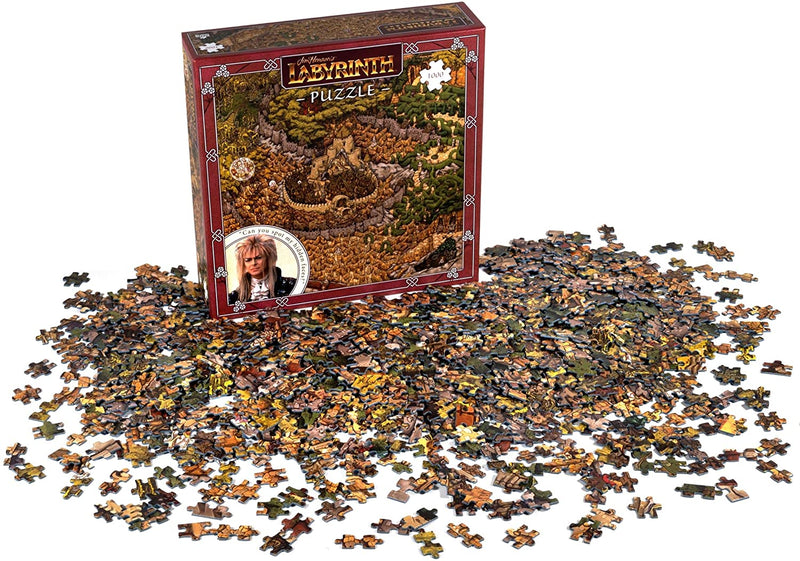 PUZZLES - Jim Henson - Labyrinth - 1000 PIECES - Destination Retro