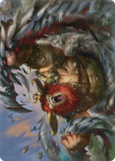 Borborygmos and Fblthp Art Card (42) [March of the Machine Art Series] - Destination Retro
