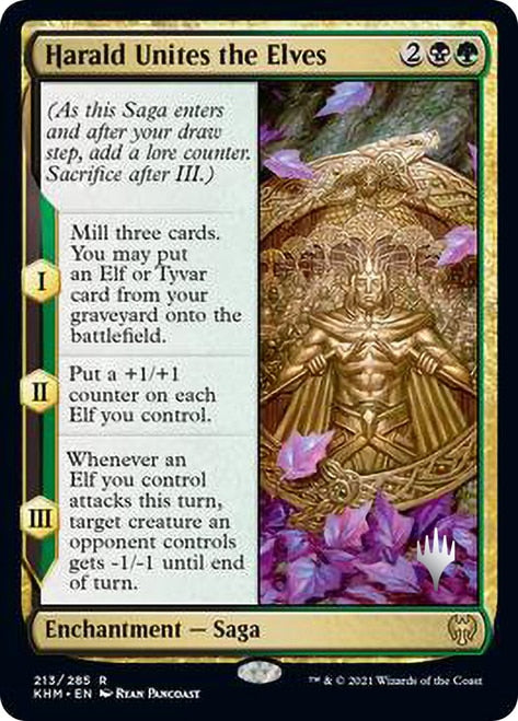 Harald Unites the Elves [Kaldheim Promo Pack] - Destination Retro