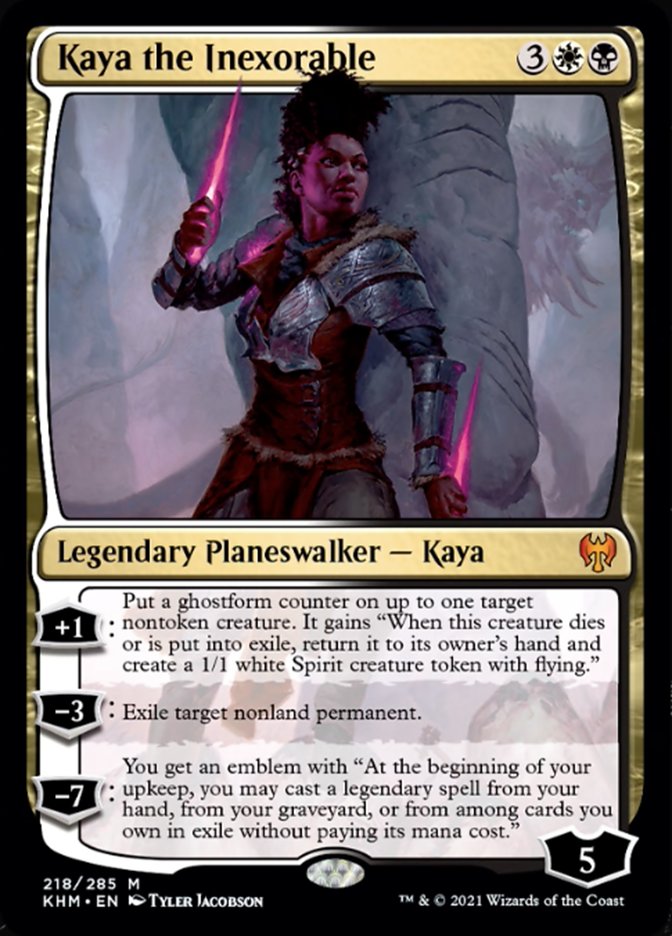 Kaya the Inexorable [Kaldheim] - Destination Retro