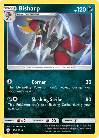 Bisharp (135/236) [Sun & Moon: Cosmic Eclipse] - Destination Retro
