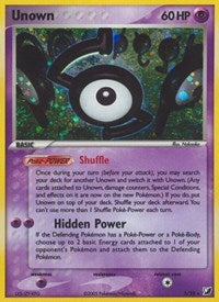 Unown (S) (S/28) [EX: Unseen Forces] - Destination Retro