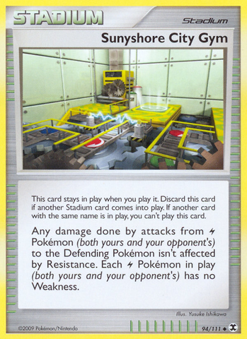 Sunyshore City Gym (94/111) [Rising Rivals] - Destination Retro