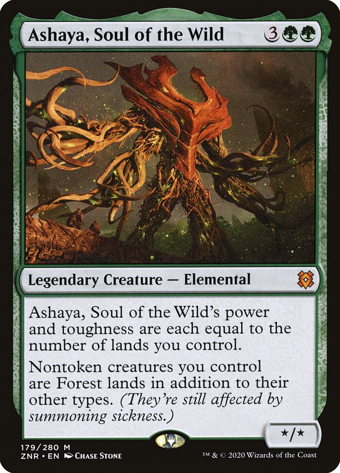 Ashaya, Soul of the Wild [Zendikar Rising] - Destination Retro