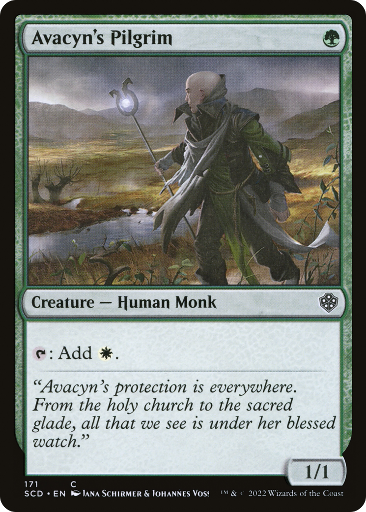Avacyn's Pilgrim [Starter Commander Decks] - Destination Retro