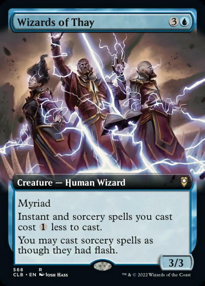Wizards of Thay (Extended Art) [Commander Legends: Battle for Baldur's Gate] - Destination Retro