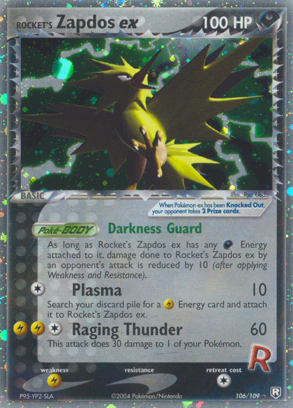 Rocket's Zapdos ex (106/109) [EX: Team Rocket Returns] - Destination Retro