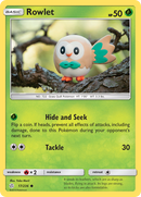 Rowlet (17/236) [Sun & Moon: Cosmic Eclipse] - Destination Retro