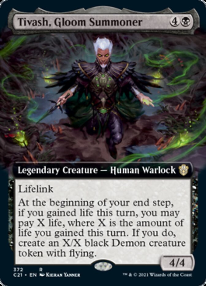 Tivash, Gloom Summoner (Extended) [Commander 2021] - Destination Retro