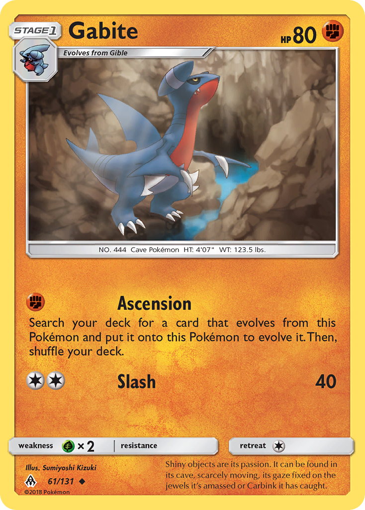 Gabite (61/131) [Sun & Moon: Forbidden Light] - Destination Retro