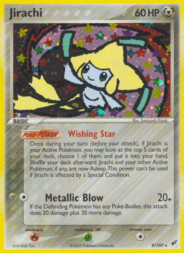 Jirachi (9/107) [EX: Deoxys] - Destination Retro