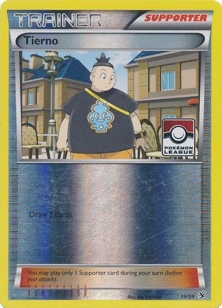 Tierno (39/39) (League Promo) [XY: Kalos Starter Set] - Destination Retro