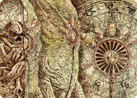 Phyrexian Processor Art Card [The Brothers' War Art Series] - Destination Retro