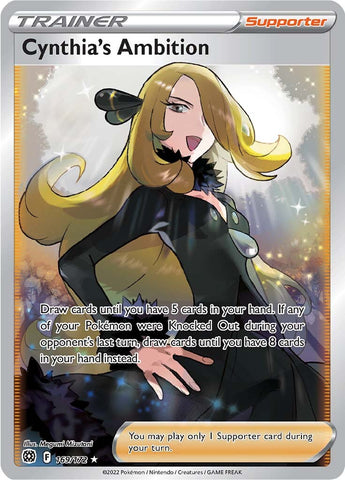 Cynthia's Ambition (169/172) [Sword & Shield: Brilliant Stars] - Destination Retro