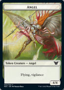 Angel // Elephant Double-sided Token [Kamigawa: Neon Dynasty Commander Tokens] - Destination Retro
