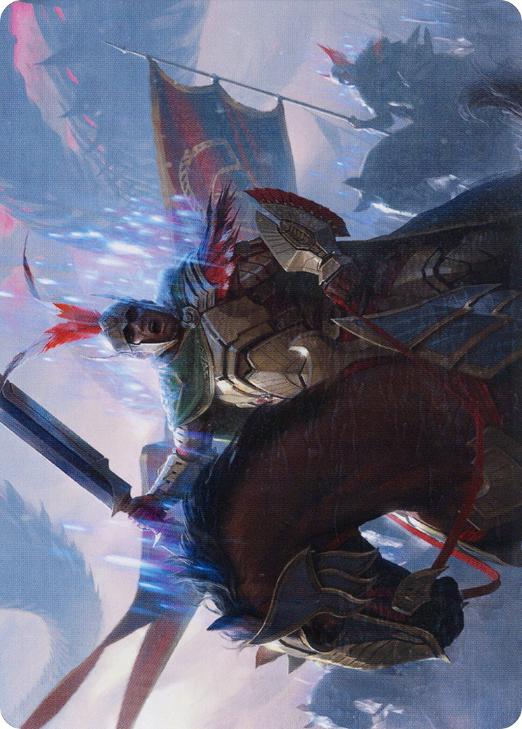Marshal of Zhalfir Art Card [March of the Machine Art Series] - Destination Retro