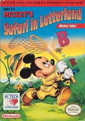 Mickey's Safari in Letterland - NES - Destination Retro