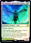 Reidane, God of the Worthy // Valkmira, Protector's Shield  [Kaldheim Prerelease Promos] - Destination Retro