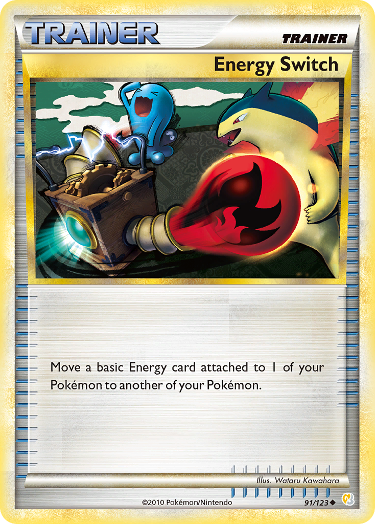 Energy Switch (91/123) [HeartGold & SoulSilver: Base Set] - Destination Retro