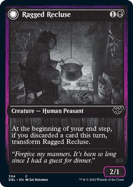Ragged Recluse // Odious Witch [Innistrad: Double Feature] - Destination Retro