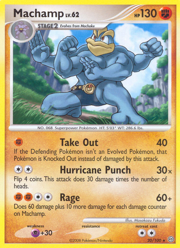 Machamp (20/100) [Diamond & Pearl: Stormfront] - Destination Retro