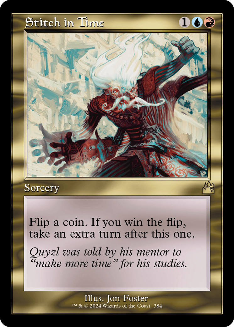 Stitch in Time (Retro Frame) [Ravnica Remastered] - Destination Retro