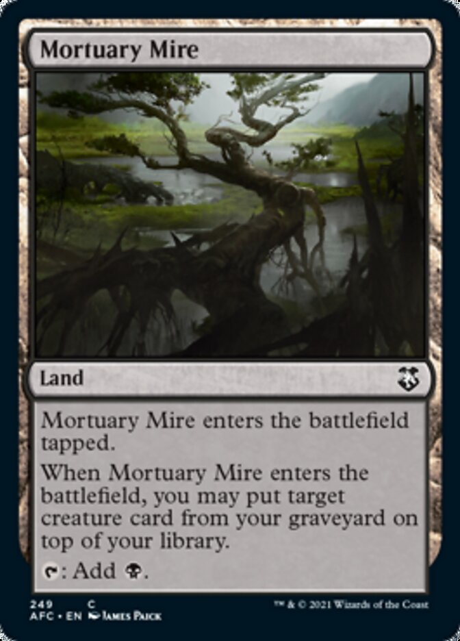 Mortuary Mire [Dungeons & Dragons: Adventures in the Forgotten Realms Commander] - Destination Retro