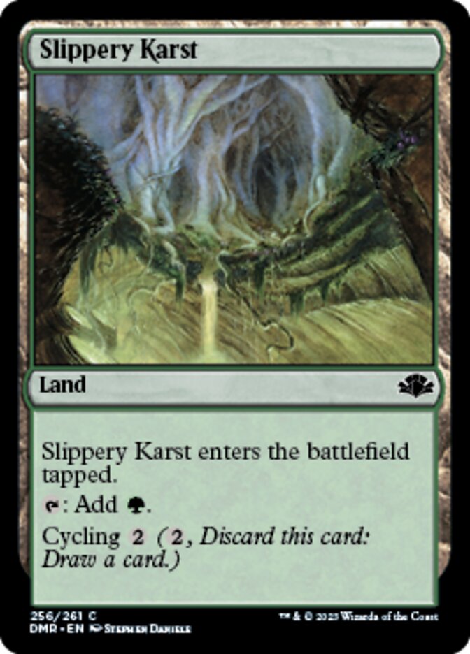 Slippery Karst [Dominaria Remastered] - Destination Retro