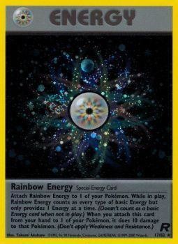 Rainbow Energy (17/82) [Team Rocket Unlimited] - Destination Retro