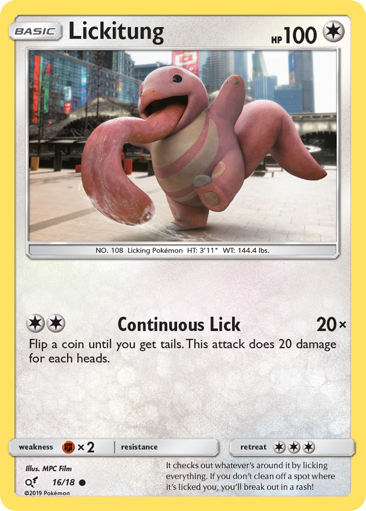 Lickitung (16/18) [Sun & Moon: Detective Pikachu] - Destination Retro