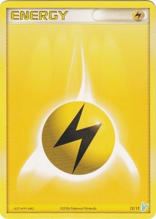 Lightning Energy (12/12) [EX: Trainer Kit 2 - Minun] - Destination Retro
