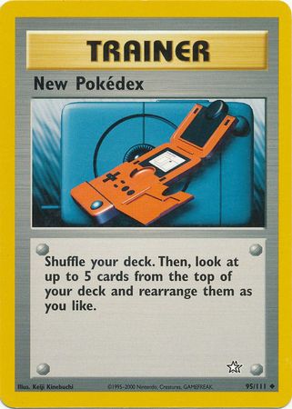 New Pokedex (95/111) [Neo Genesis Unlimited] - Destination Retro