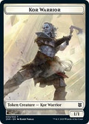 Kor Warrior // Plant Double-sided Token [Zendikar Rising Tokens] - Destination Retro