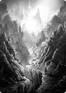 Mountain Art Card [Innistrad: Midnight Hunt Art Series] - Destination Retro