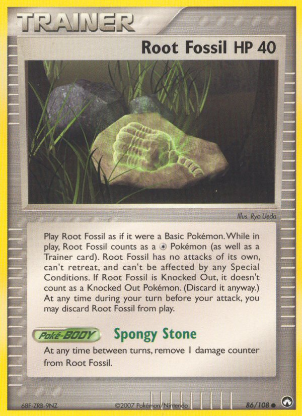 Root Fossil (86/108) [EX: Power Keepers] - Destination Retro