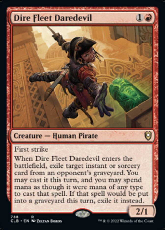Dire Fleet Daredevil [Commander Legends: Battle for Baldur's Gate] - Destination Retro