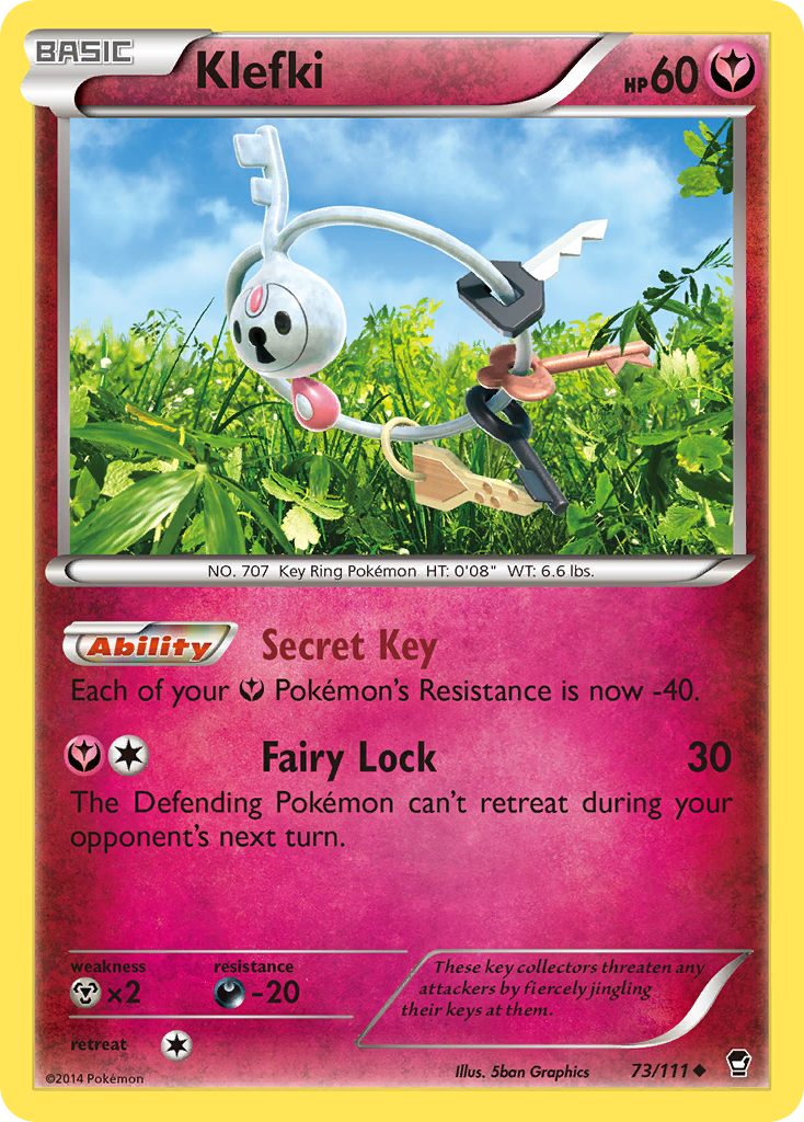 Klefki (73/111) [XY: Furious Fists] - Destination Retro
