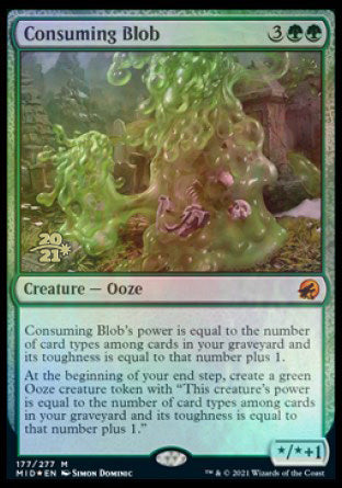 Consuming Blob [Innistrad: Midnight Hunt Prerelease Promos] - Destination Retro