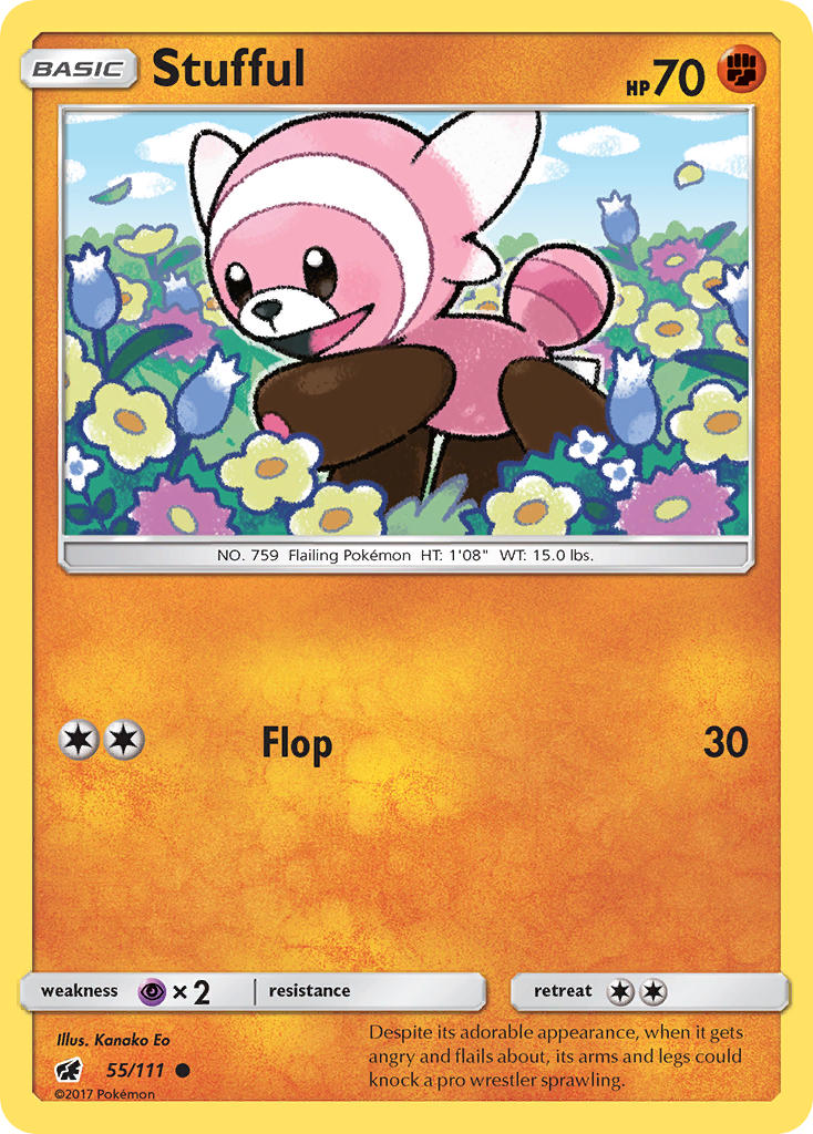 Stufful (55/111) [Sun & Moon: Crimson Invasion] - Destination Retro