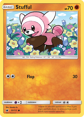 Stufful (55/111) [Sun & Moon: Crimson Invasion] - Destination Retro