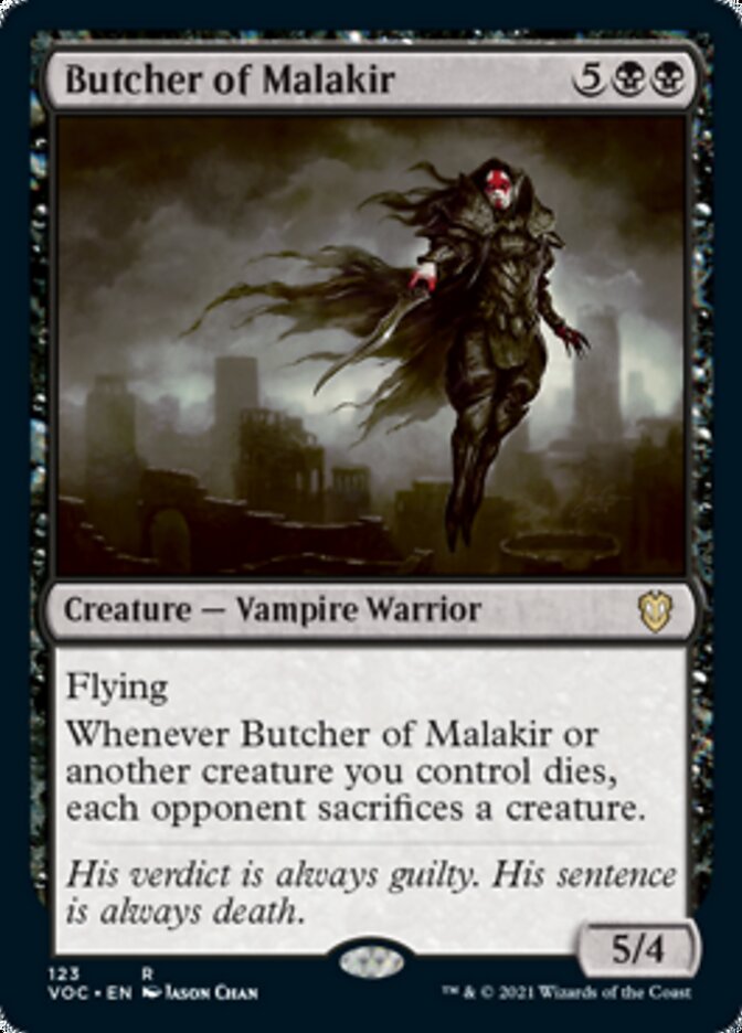 Butcher of Malakir [Innistrad: Crimson Vow Commander] - Destination Retro