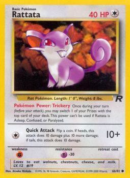 Rattata (66/82) [Team Rocket Unlimited] - Destination Retro