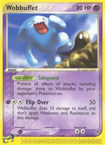 Wobbuffet (26/100) [EX: Sandstorm] - Destination Retro