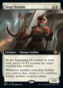 Siege Veteran (Extended Art) [The Brothers' War] - Destination Retro