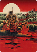 Fynn, the Fangbearer Art Card [March of the Machine Art Series] - Destination Retro